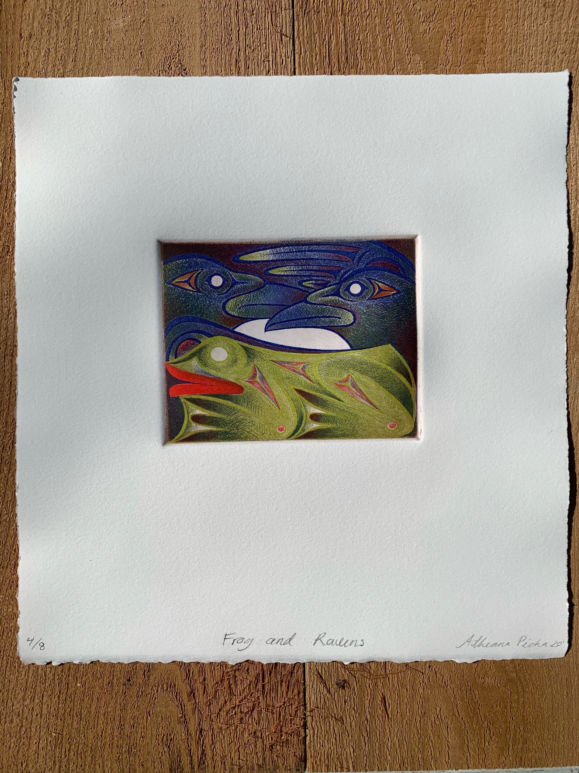  2020  Multiplate etching on BFK Rieves 