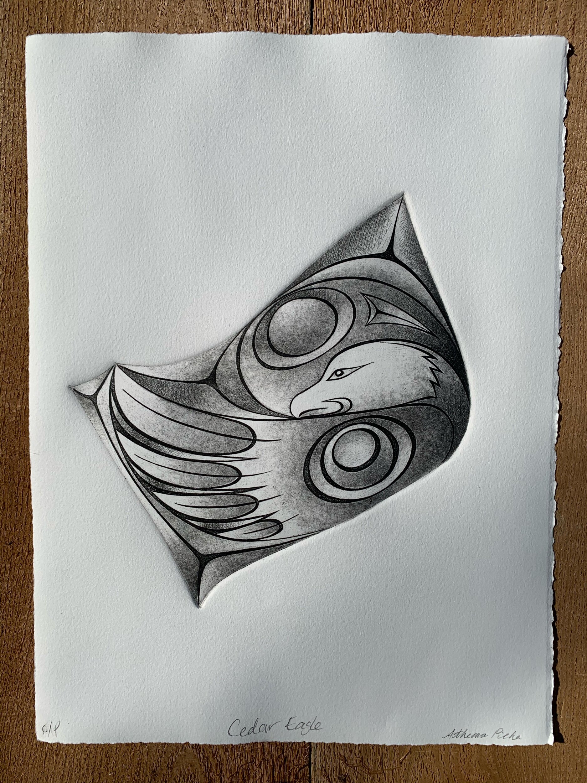  2019  etching on BFK Rieves 