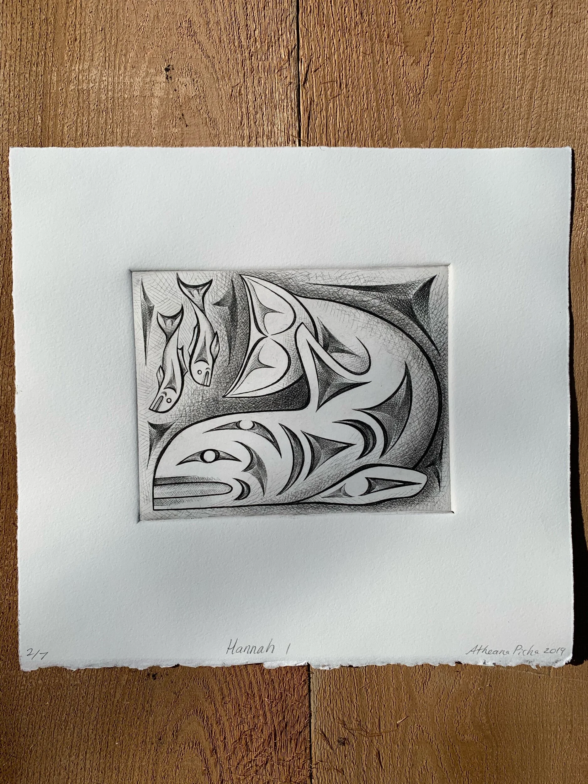  2019  etching on BFK Rieves 