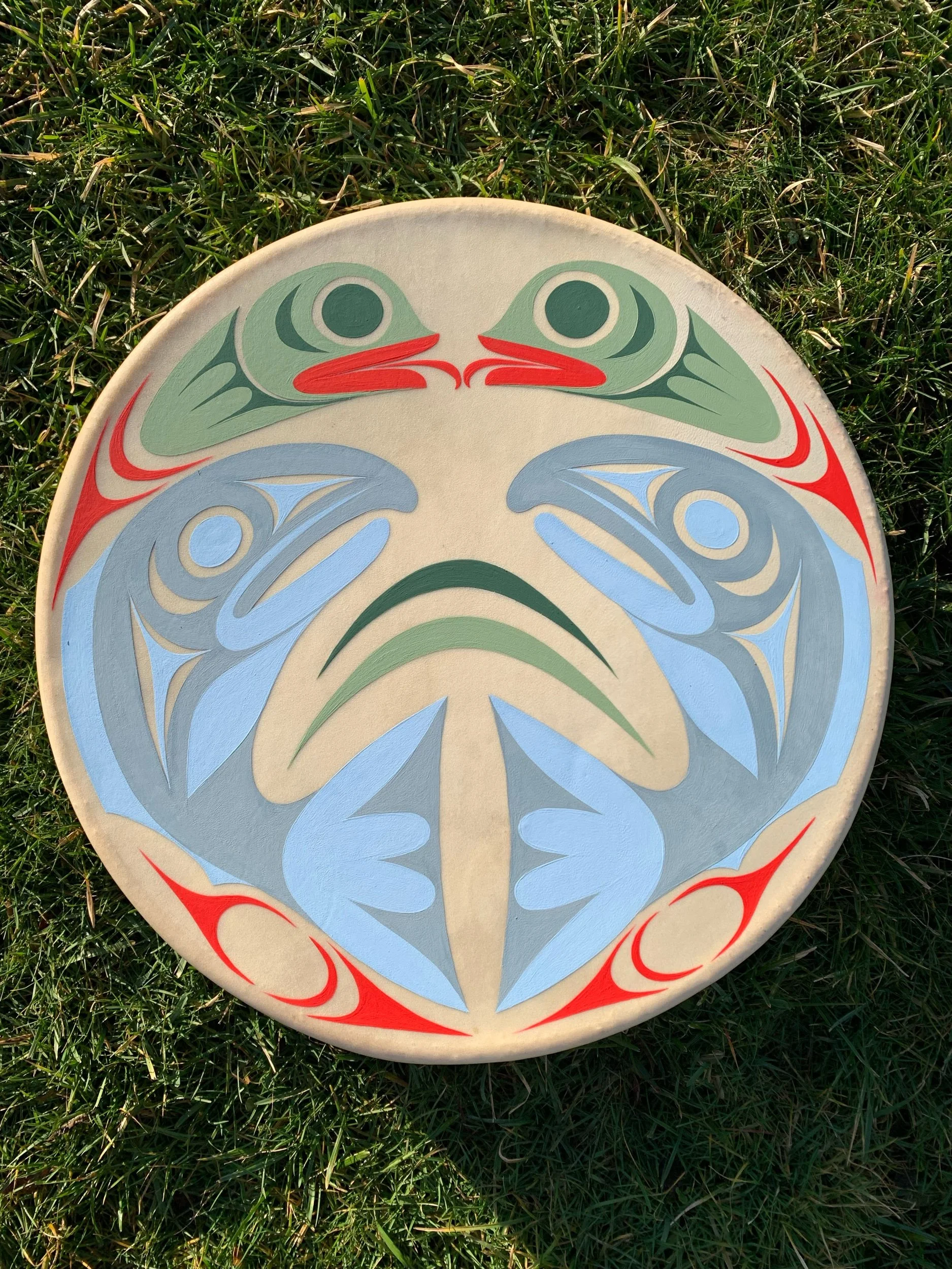 Frog and Salmon Drum