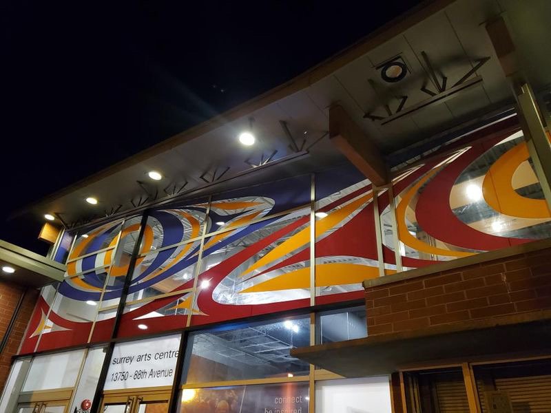 Surrey Arts Centre Vinyl Mural 2022