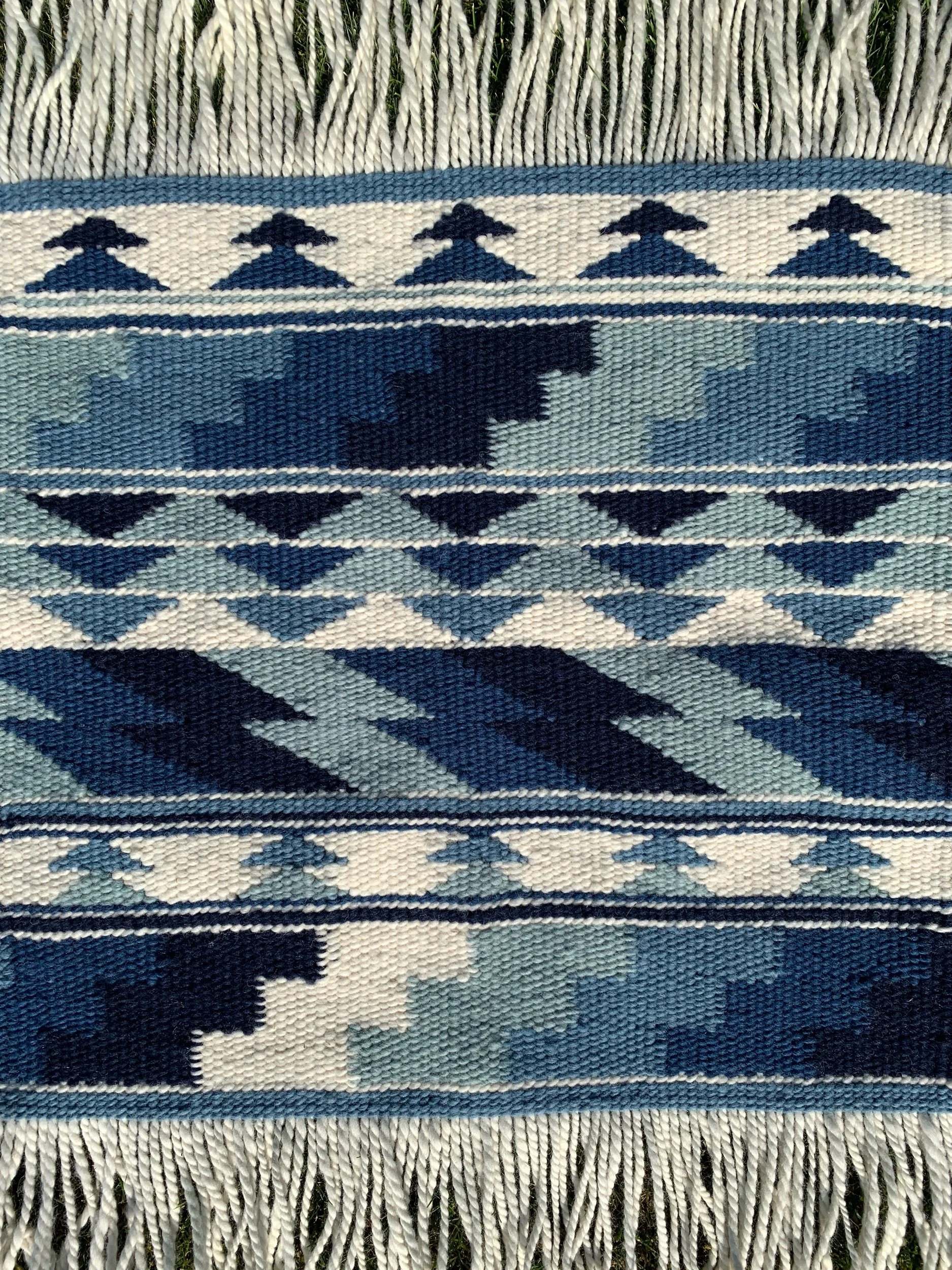 Blue Weaving