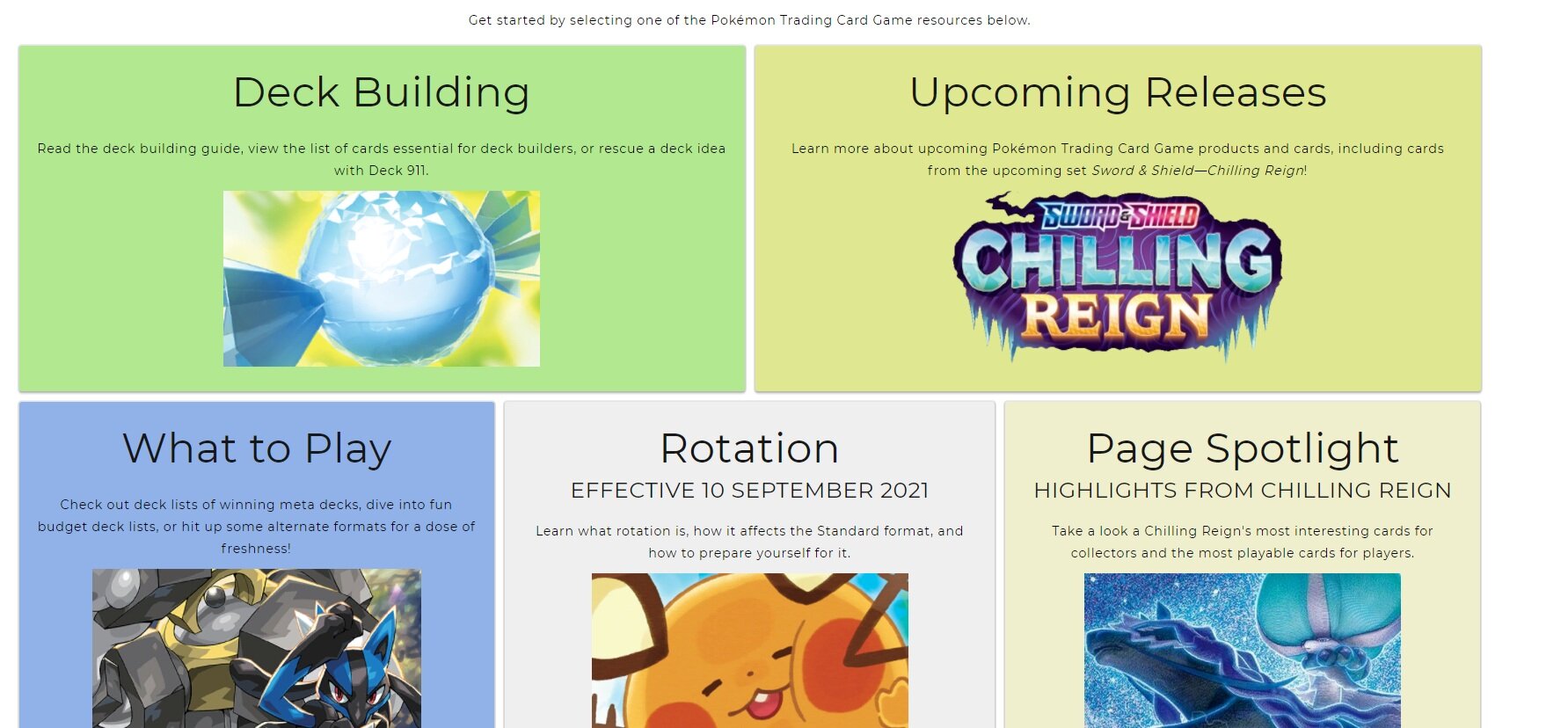 Site Navigation Overhaul — JustInBasil's Pokémon TCG Resources