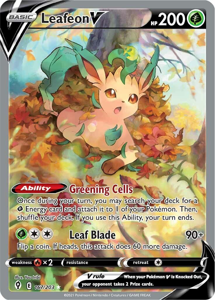 Leafeon Gallery  Trading Card Database