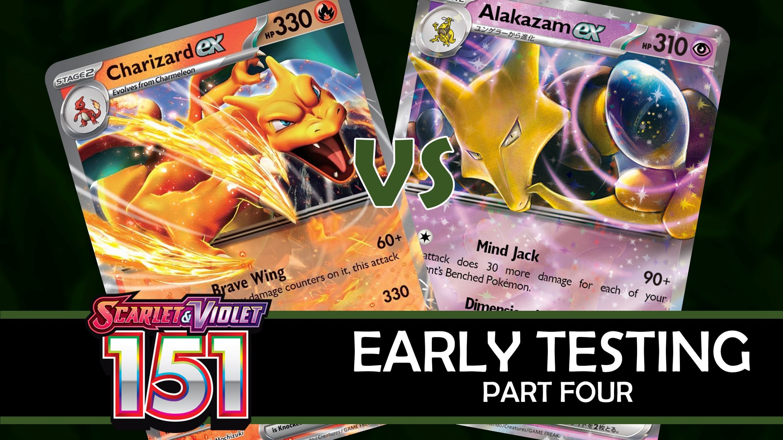 151 Testing, Part 4: Charizard ex vs. Alakazam ex — JustInBasil's Pokémon  TCG Resources