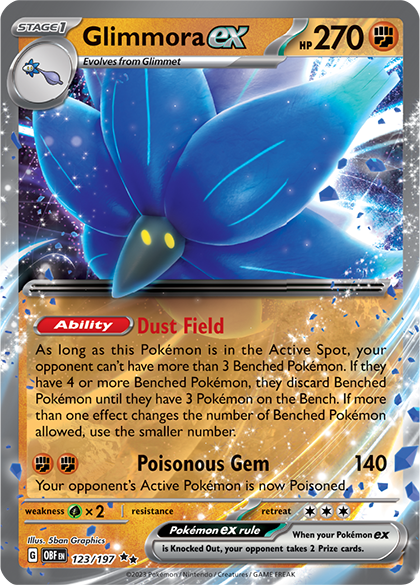 Pokémon TCG Poppy 227/197 Obsidian Flames Special Illustration