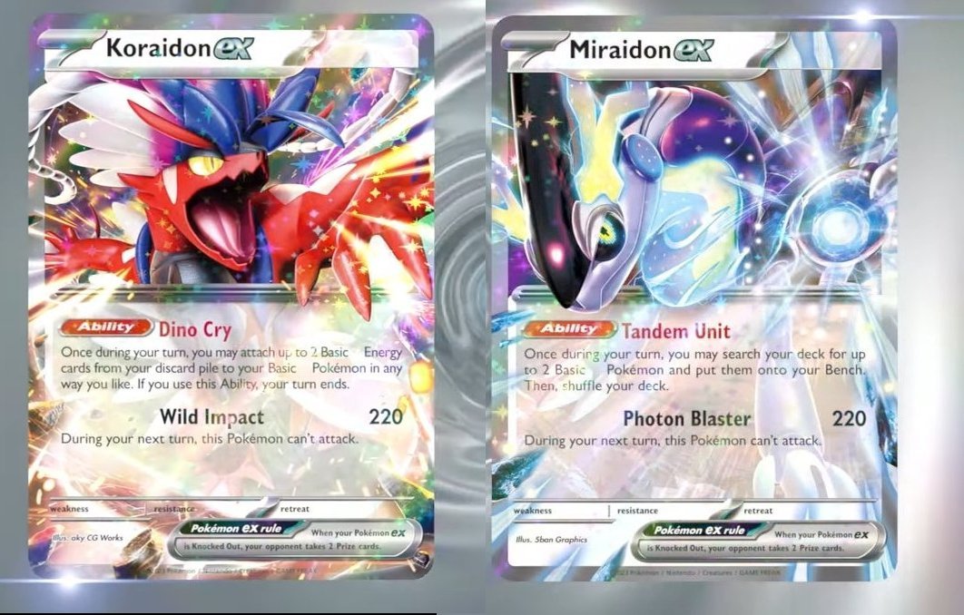 Miraidon ex sv1 244  Pokemon TCG POK Cards