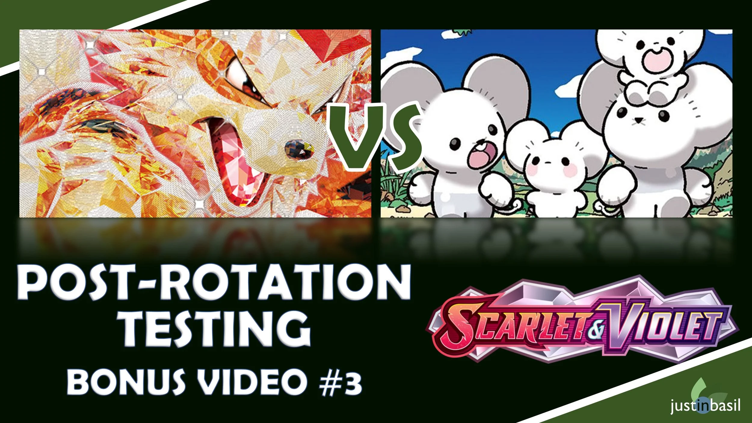 PostRotation Testing, Bonus 3 Arcanine ex vs. Maushold — JustInBasil