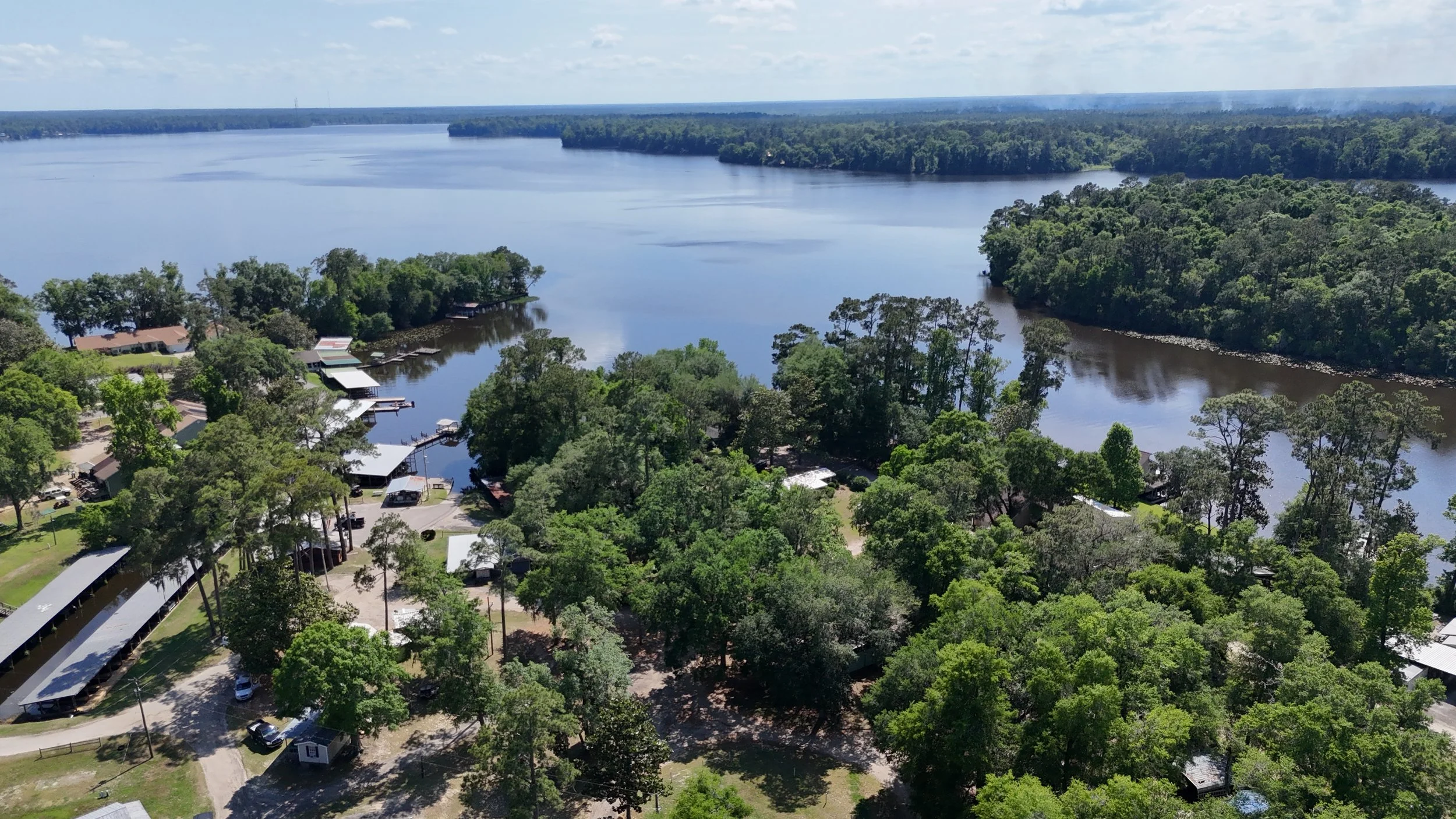 Aerial - Campground to Lake 3.JPG