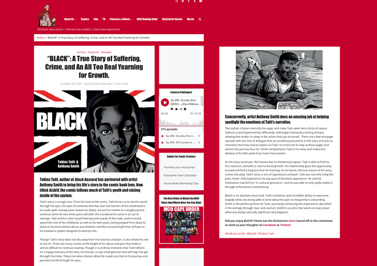 We received lots of online coverage online.