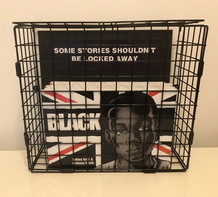 An example being this point of sale idea which we used at book stores.