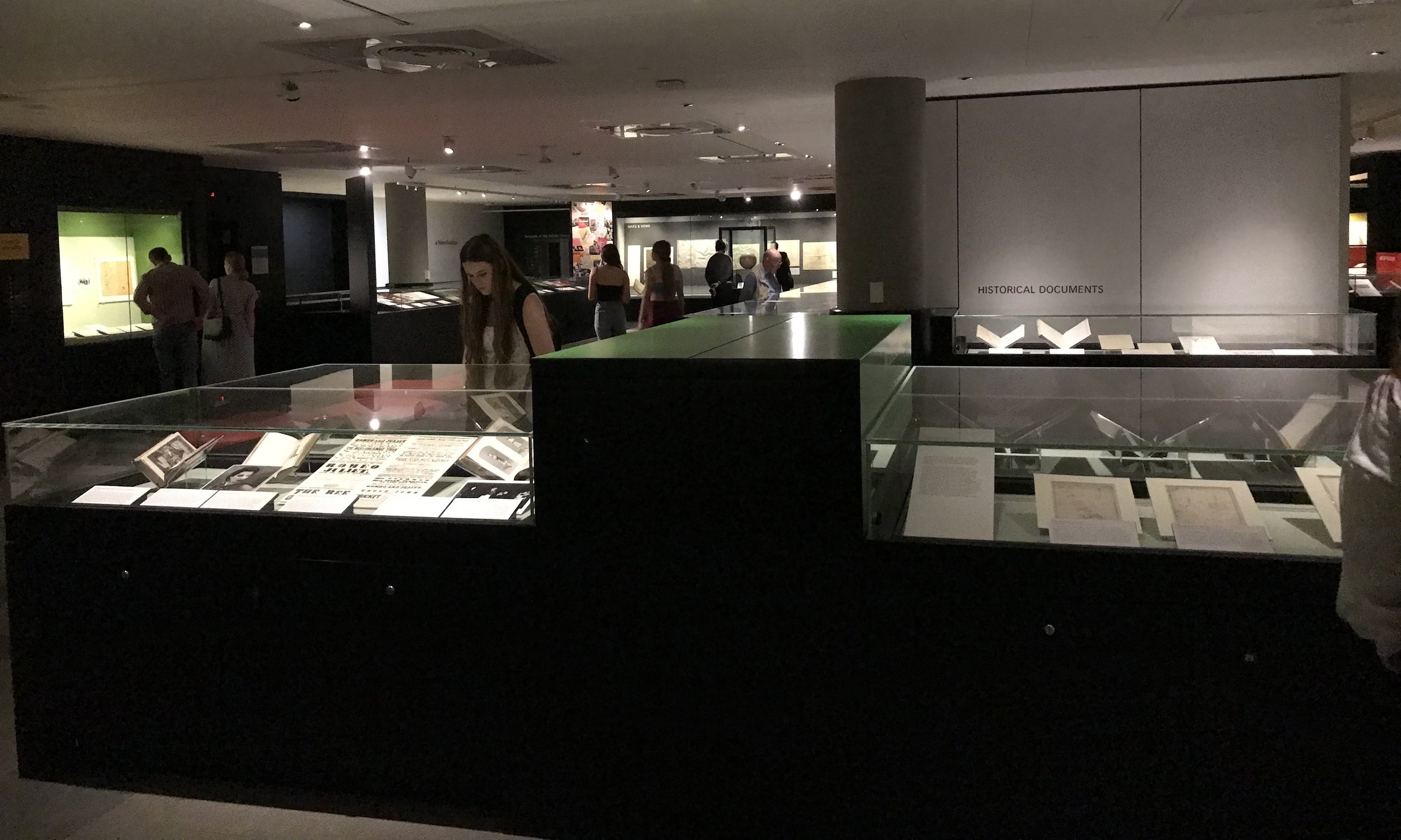 Finally we managed to get the graphic novel into the ‘Treasures of the British Library’ exhibition. It was in the same pace as the Magna Carta no less!