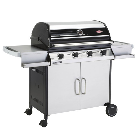 BeefEater Discovery 1000RS 4Burner Barbecue &amp; trolley with side burner