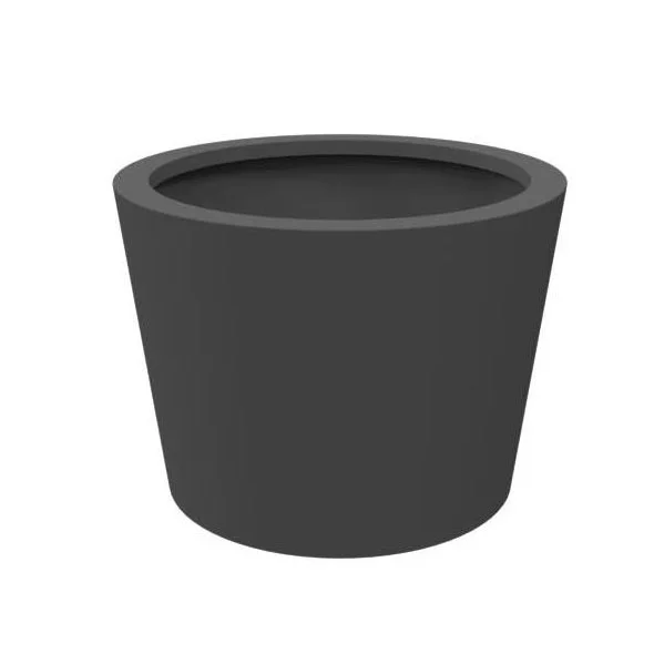 Adezz Cairo Aluminium Black Planters