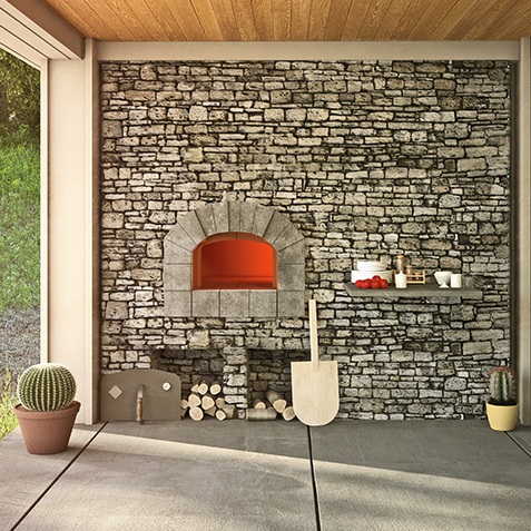 Alfa Ovens Forno Tradizionale Refractory Wood Pizza Oven