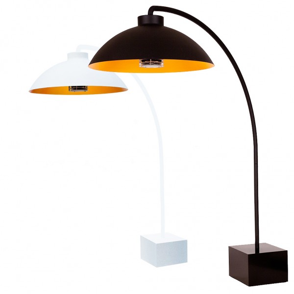Heatsail Dome Bow Freestanding Floor Light Outdoor Living Heatsail Dome Bow Freestanding Floor, Outdoor Electric Patio Heaters