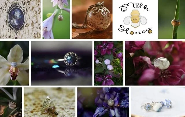 Kate Cundiff's family started beekeeping in 2013 which she has also incorporated into her creations/jewelry by making honey and honey comb items as well as ethically sourced bees and other insects.  Every piece of nature that is preserved is hand pic