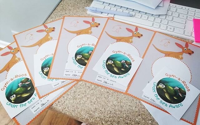Happy Monday! 😁
Exciting busy morning for us writing out certificates ready to deliver. Have a great day everyone 🧡🦘
