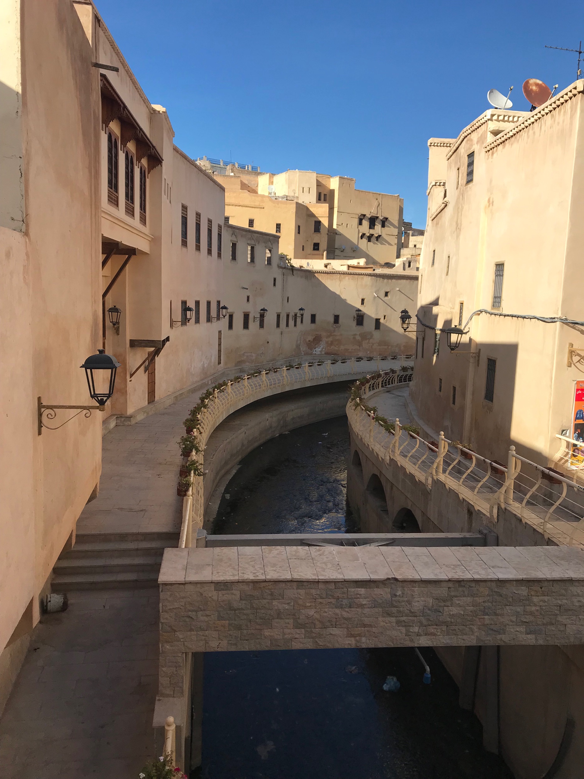 This watercourse runs right through the middle of the medina, it was relatively clean too.