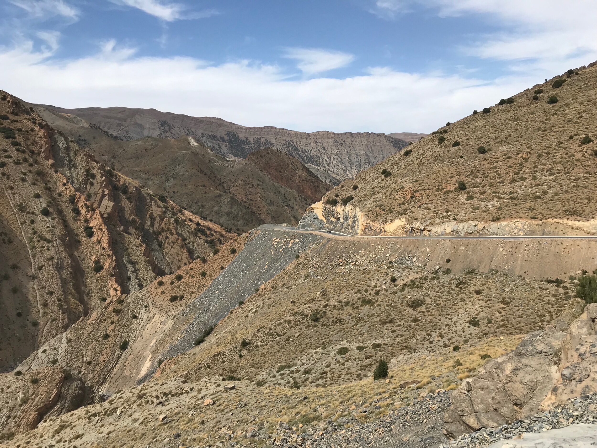 Amazing views today in the High Atlas