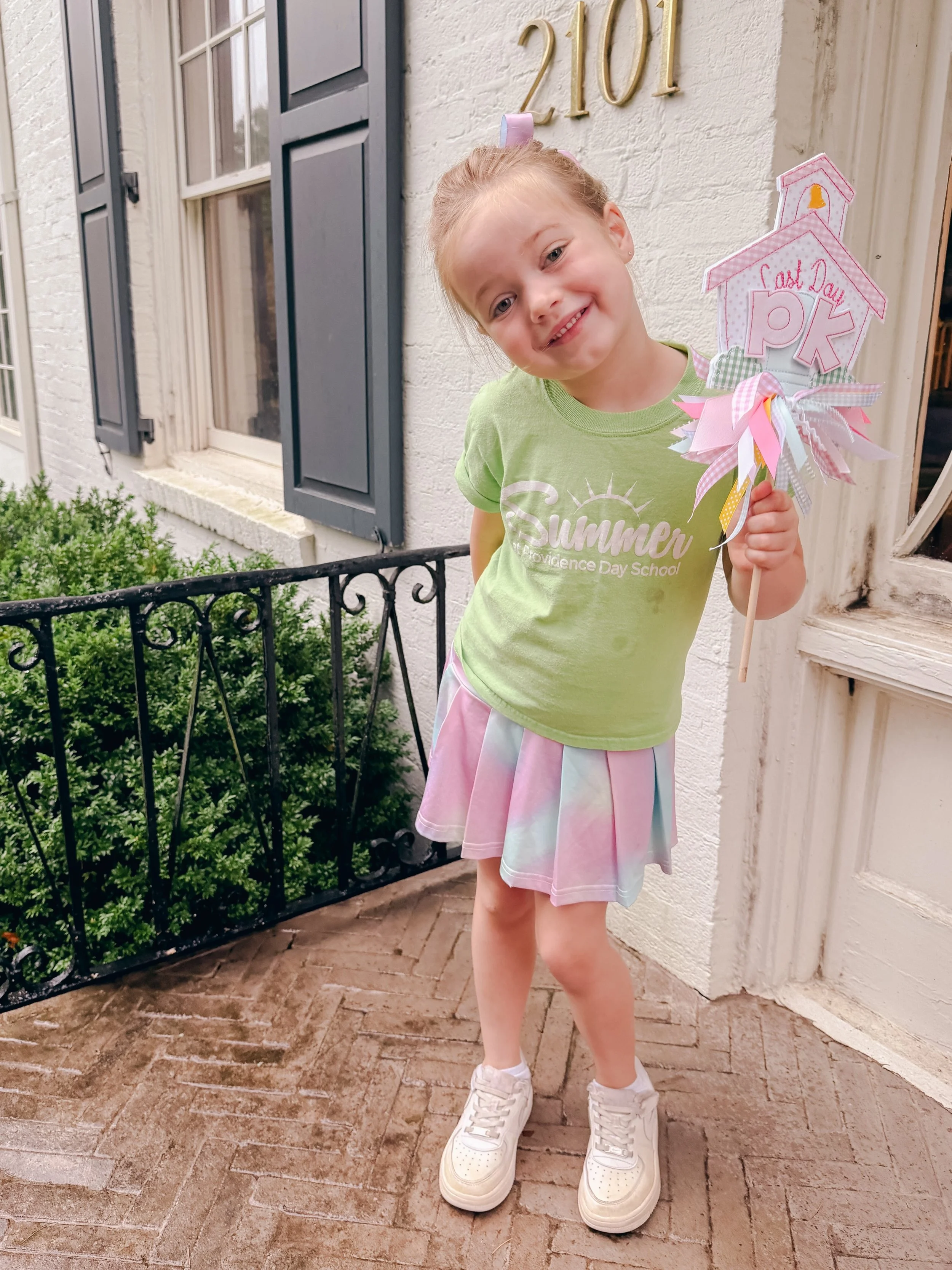 Last day of TK! So proud of our little school girl. She has grown so much this year (just look at her first day pick at the end of the scroll 🥹) and watching her thrive has made us so proud! Next stop is Kindergarten and she&rsquo;s beyond ready. No