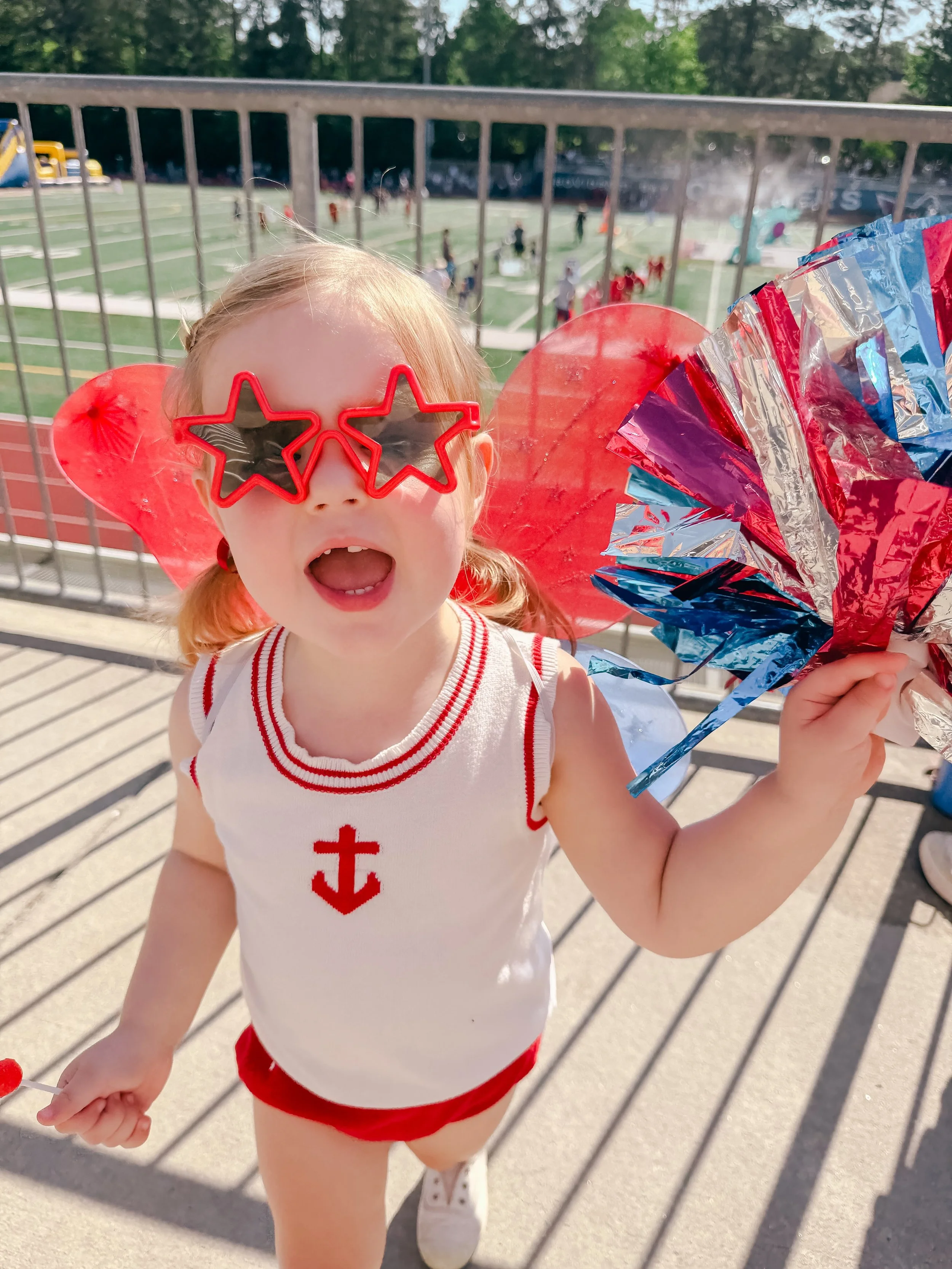 Go Team Red!! Field Day happened a couple days early but they managed to squeeze it in before the rain starts! There&rsquo;s nothing better than watching your littles form those core memories. ❤️❤️❤️