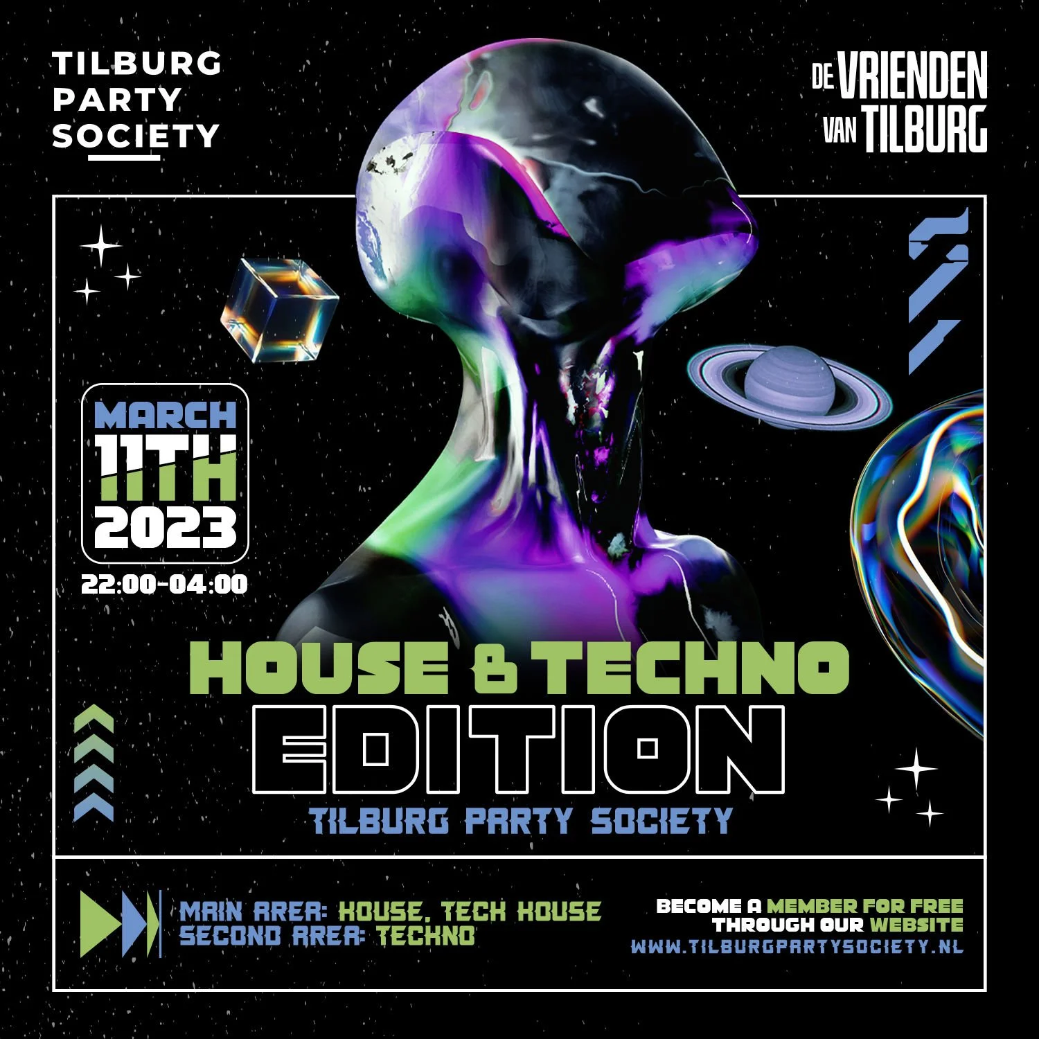 House & Techno Edition - Tilburg Party Society