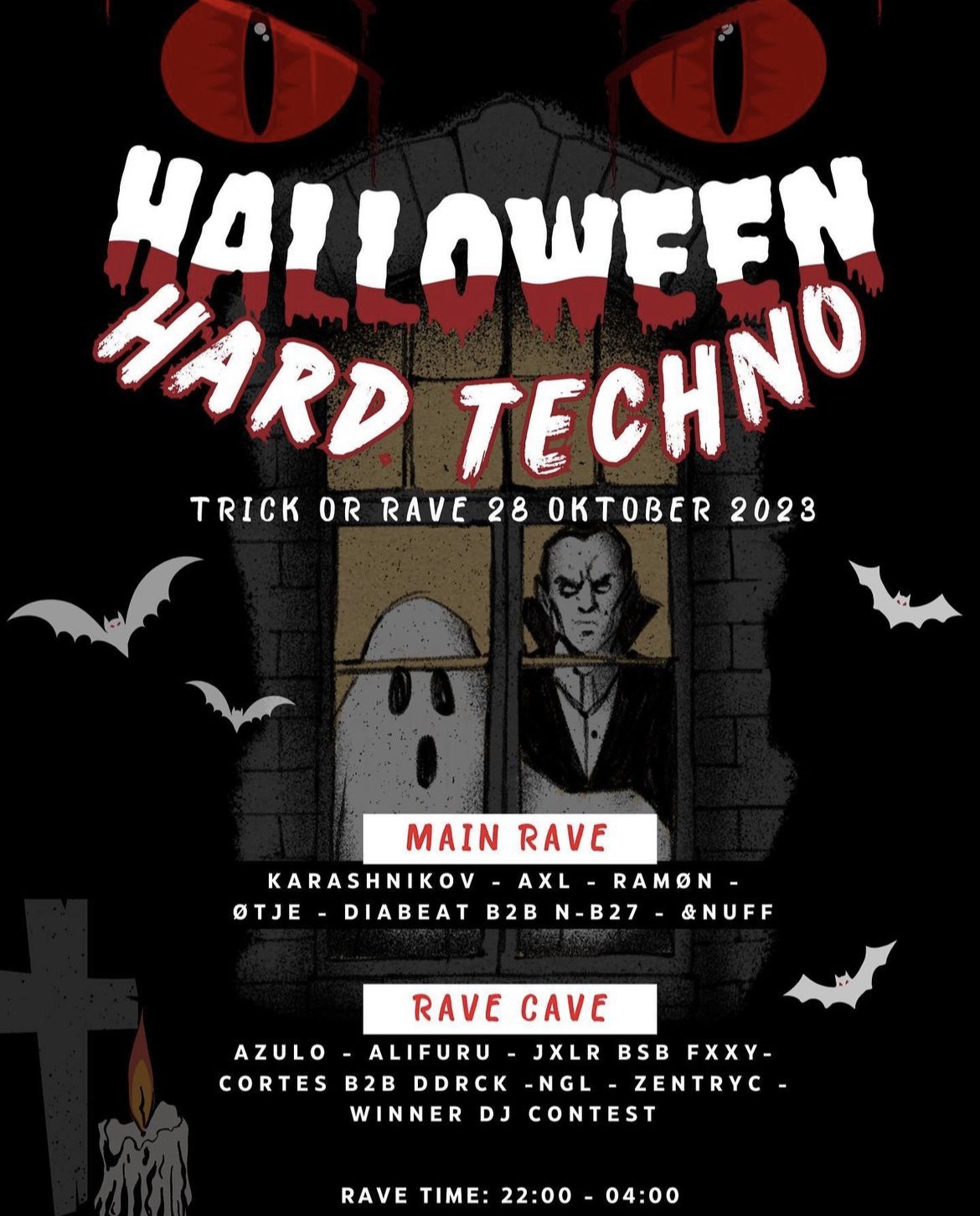 Raven is Leven | Hard Techno Halloween | 18+