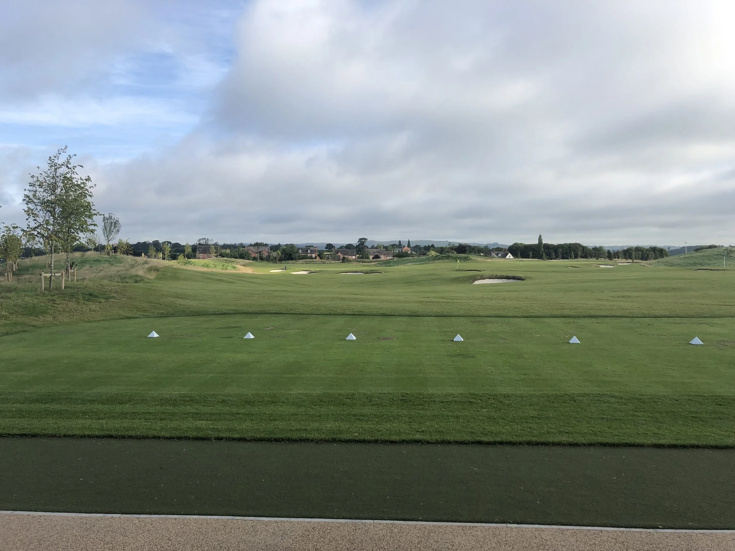 A nice day for golf...JCB Style!