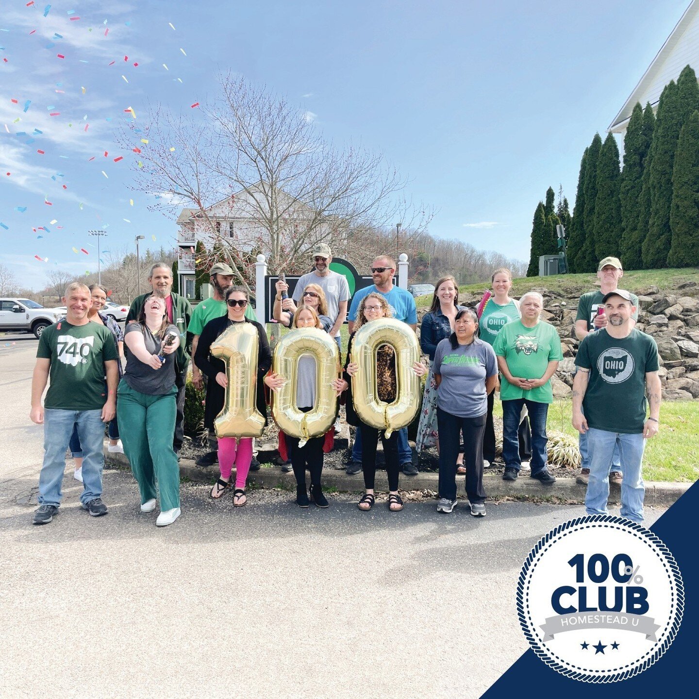 We are excited to welcome our @RiverParkOU and River's Edge teams to the 100% Club for the 2024-2025 leasing season! ⁣⁠👏🏻⁠
⁠
Our teams have worked hard to get 100% pre-leased and we are so proud of their hard work and continuous dedication! Let's a