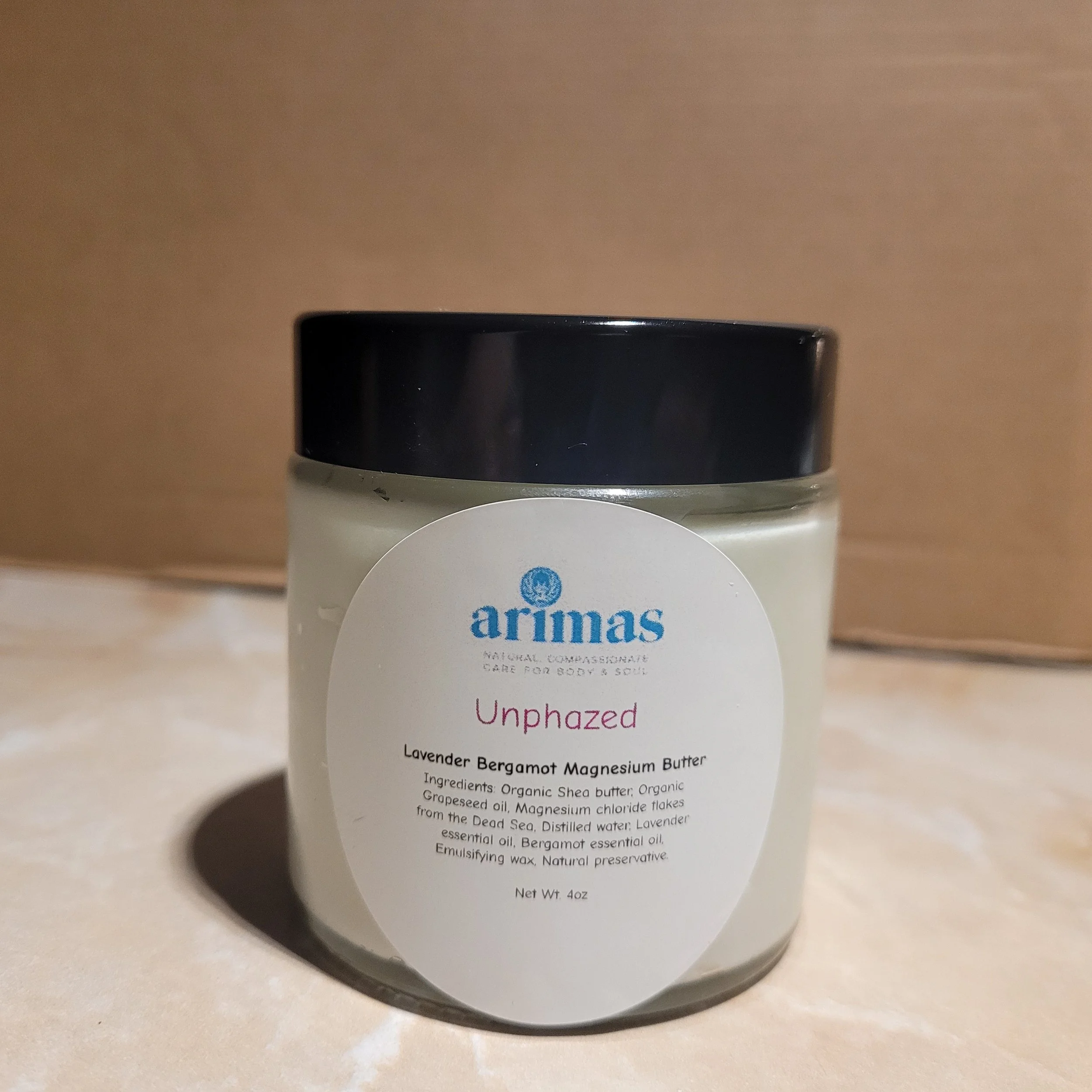 Unphazed (Lavender bergamot magnesium butter) 4oz