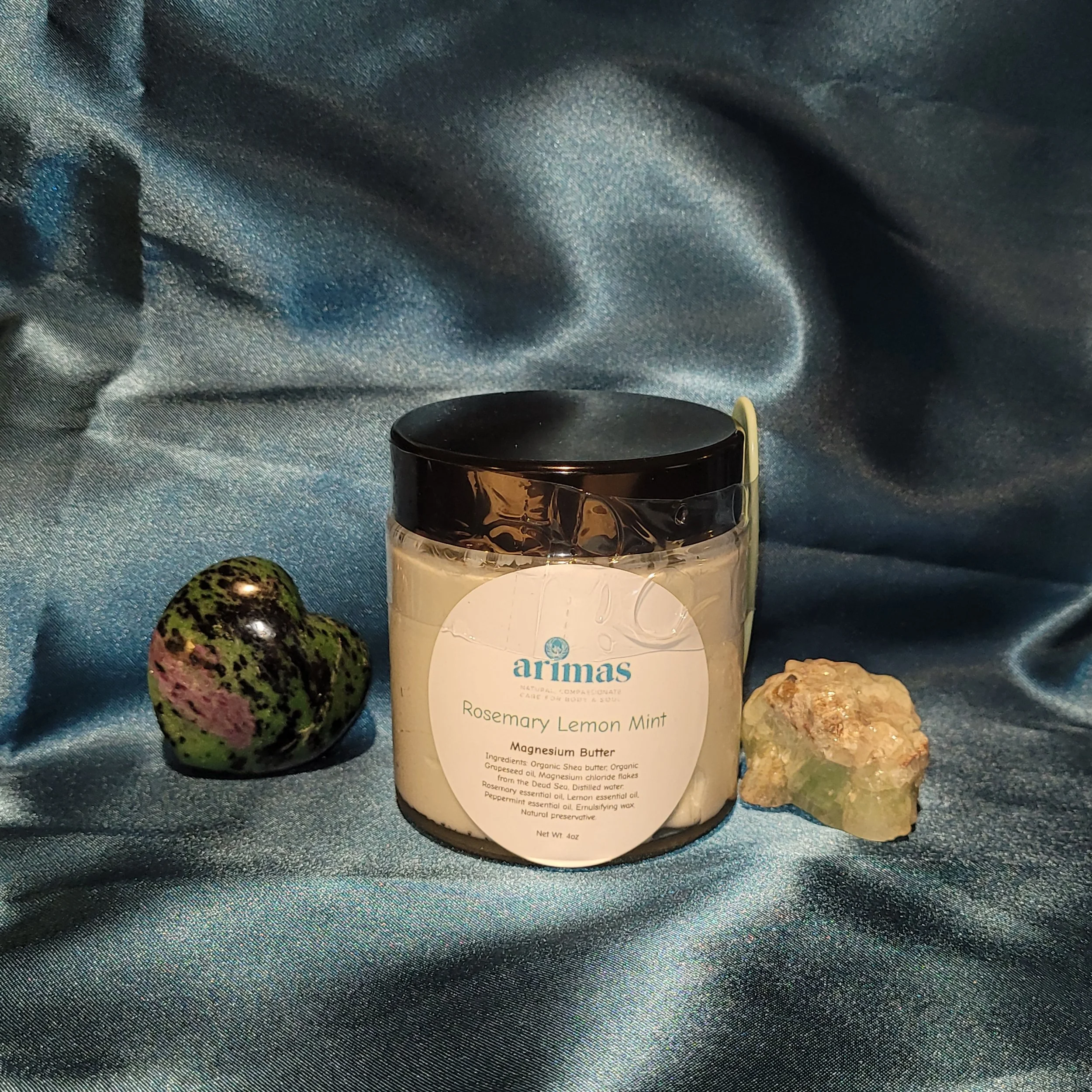 Rosemary lemon mint - Magnesium Body Butter 4oz