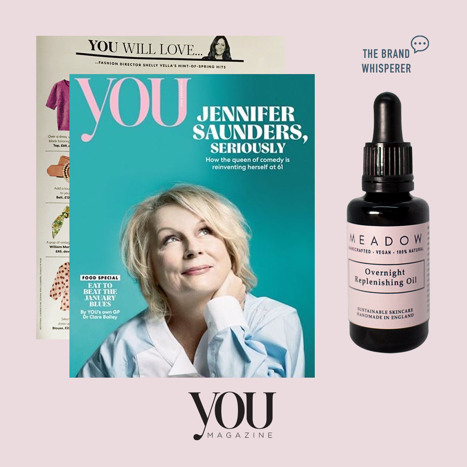 Meadow Skincare in YOU Mag, Jan 2020