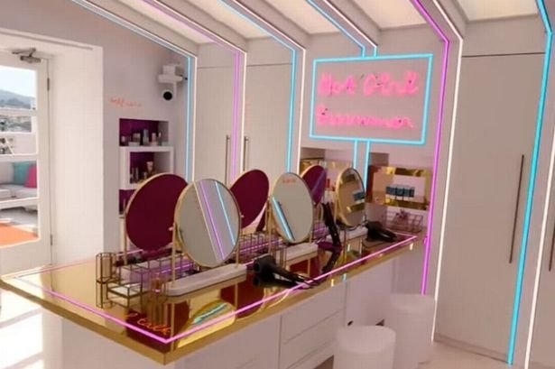 Love Island beauty counter in OK Mag online, June 2022