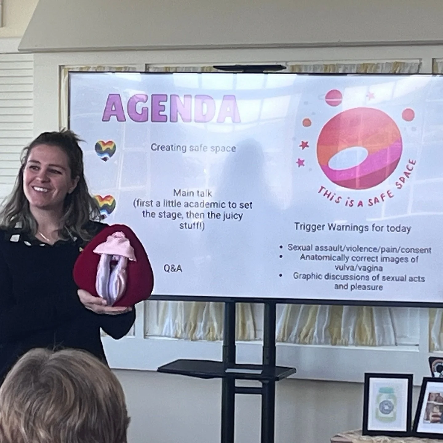 Want to get the late-in-life lesbian (firefly) SexEd you wish you had gotten when you were younger? Want to be in community with other folks who have come out after a hetero marriage? How do you feel about puppets? 
Come join me in Provincetown Octo