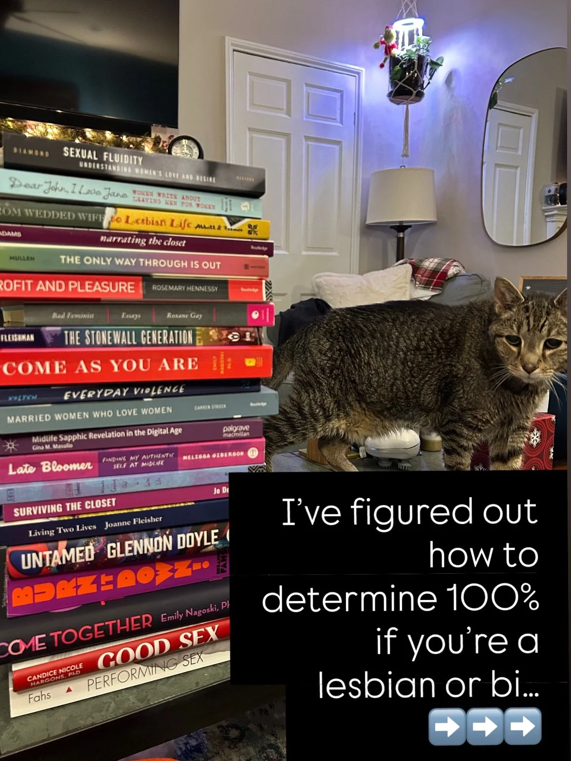 My dissertation studies have taught me a lot&hellip;

&hellip; but only you can know your sexualities! 

I can tell you one thing though&hellip; it&rsquo;s a lot harder to figure stuff out when your nervous system is destroyed, and if you constantly 