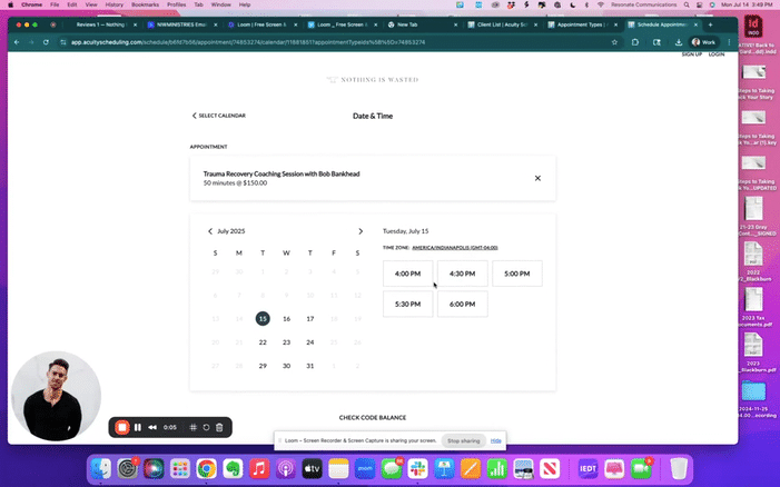 How to Schedule a Session with a NIW Certified Coach — Nothing Is Wasted
