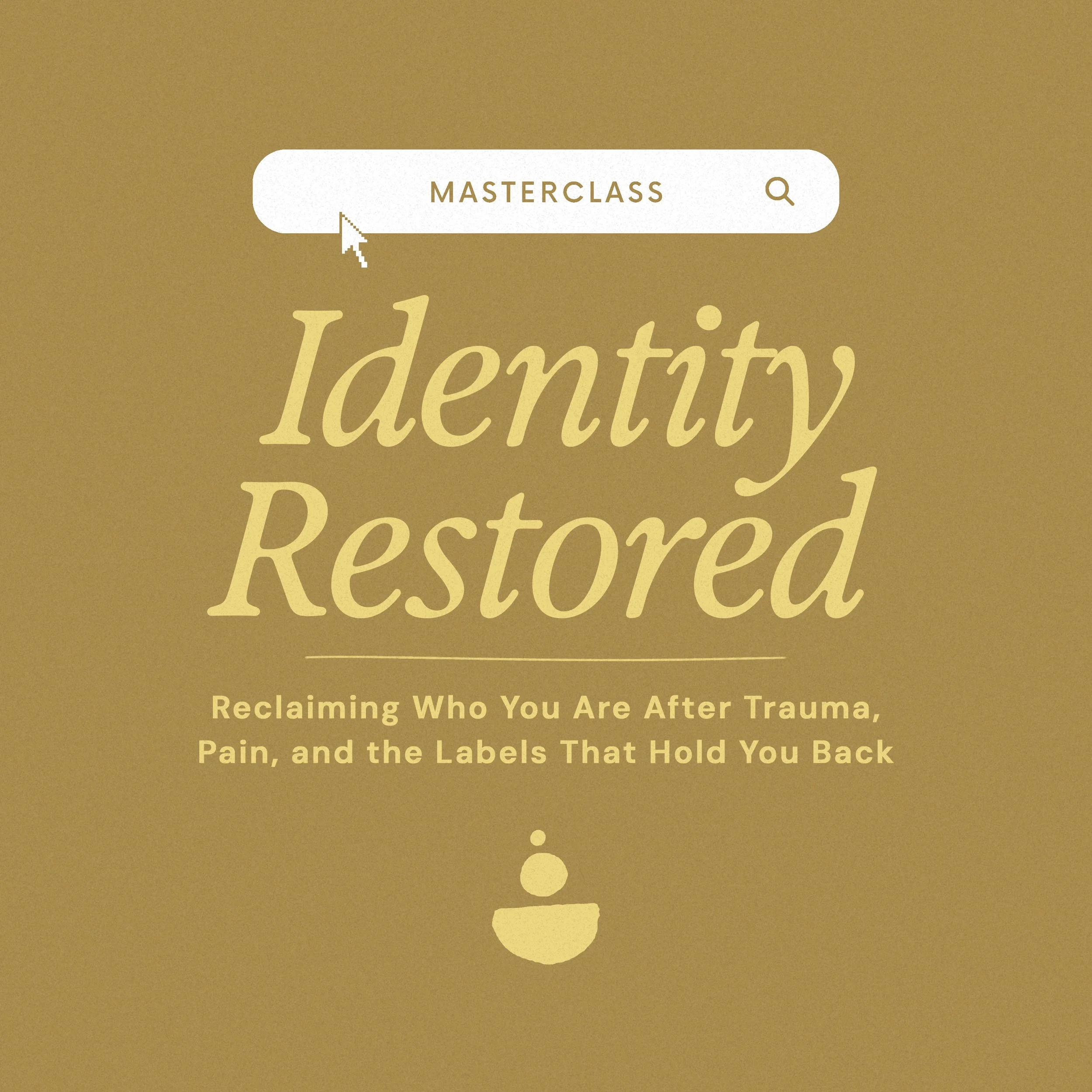 Masterclass 026 - Identity Restored: Reclaiming Who You Are After Trauma, Pain, and the Labels That Hold You Back with Wilma Kinsman