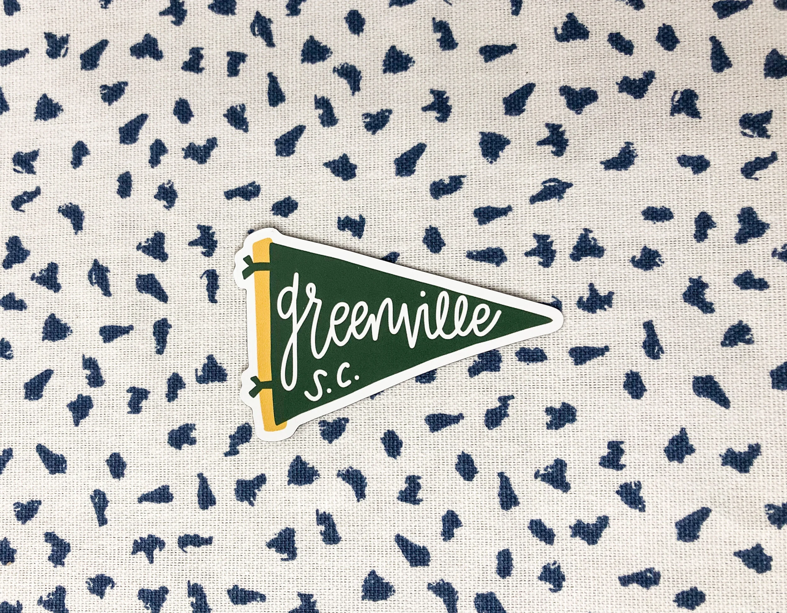 "Greenville Pennant" magnet