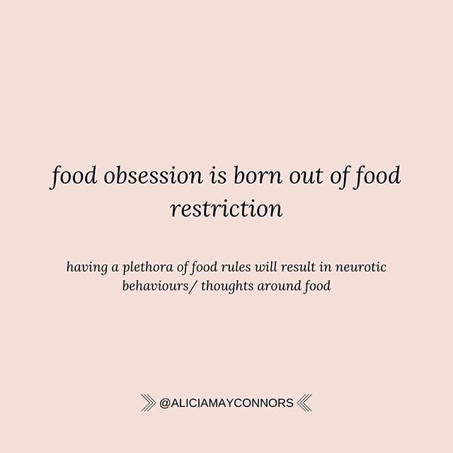 ⁣can&rsquo;t keep your fave foods in the house&hellip;⠀
⠀
here&rsquo;s why:⠀
↳you&rsquo;re placing moral value on them&mdash;labelling foods as &ldquo;good&rdquo; or &ldquo;bad&rdquo; keeps you stuck in pre-occupation mode with your perceived &ldquo;