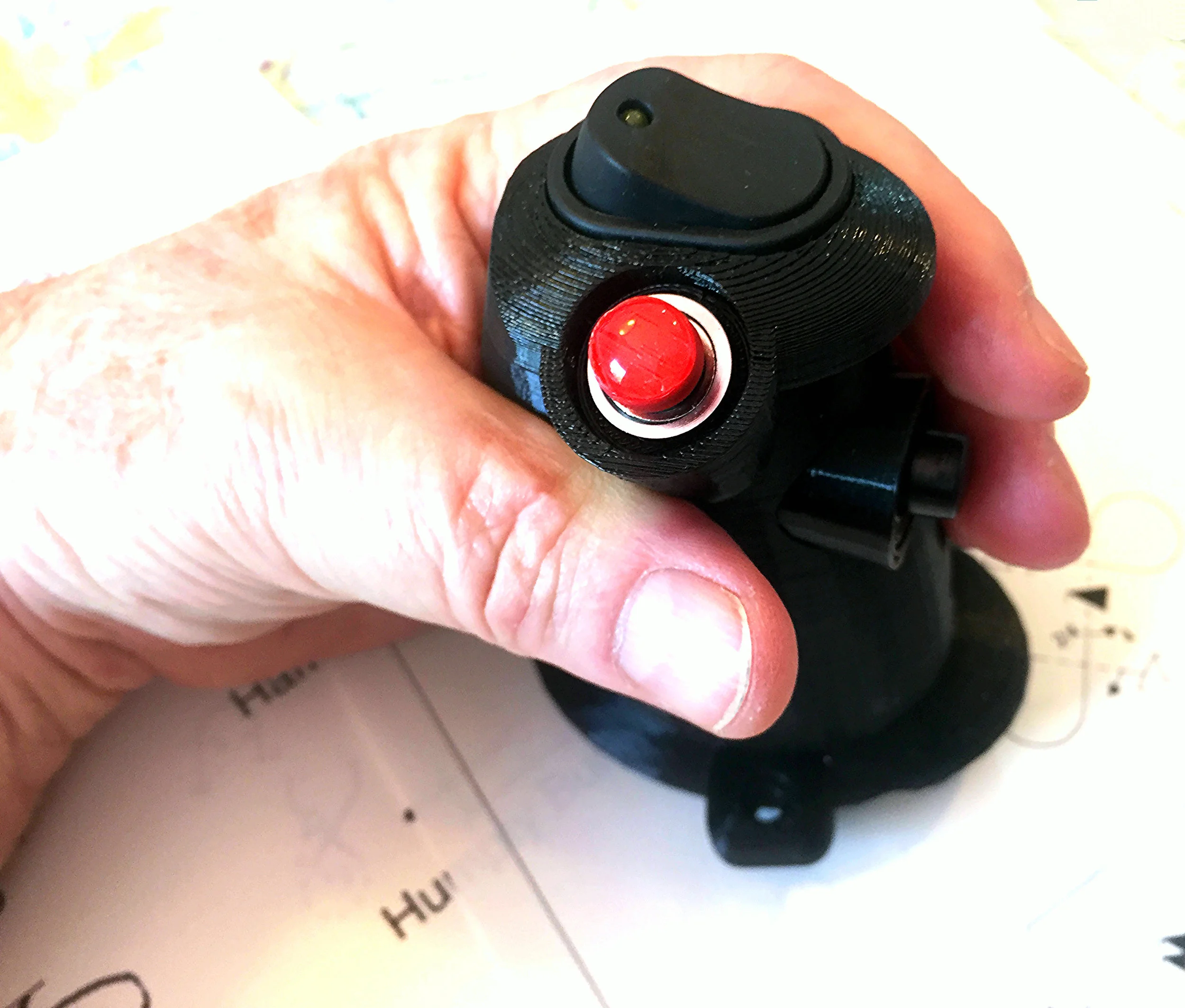 PYRO + SMOKE + PTT , Cross Country Throttle Grip, 