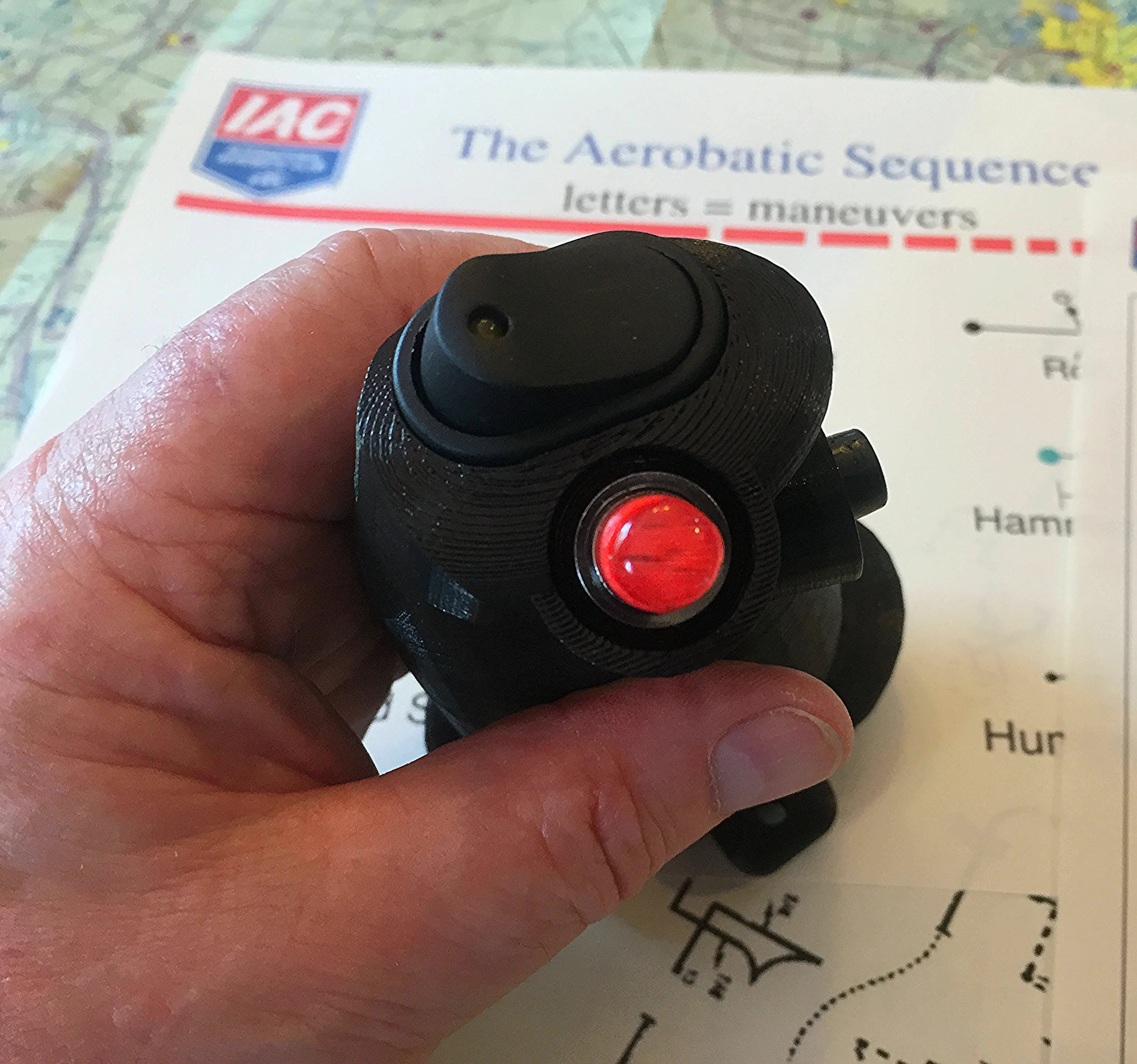 PYRO + SMOKE + PTT , Cross Country Throttle Grip, 