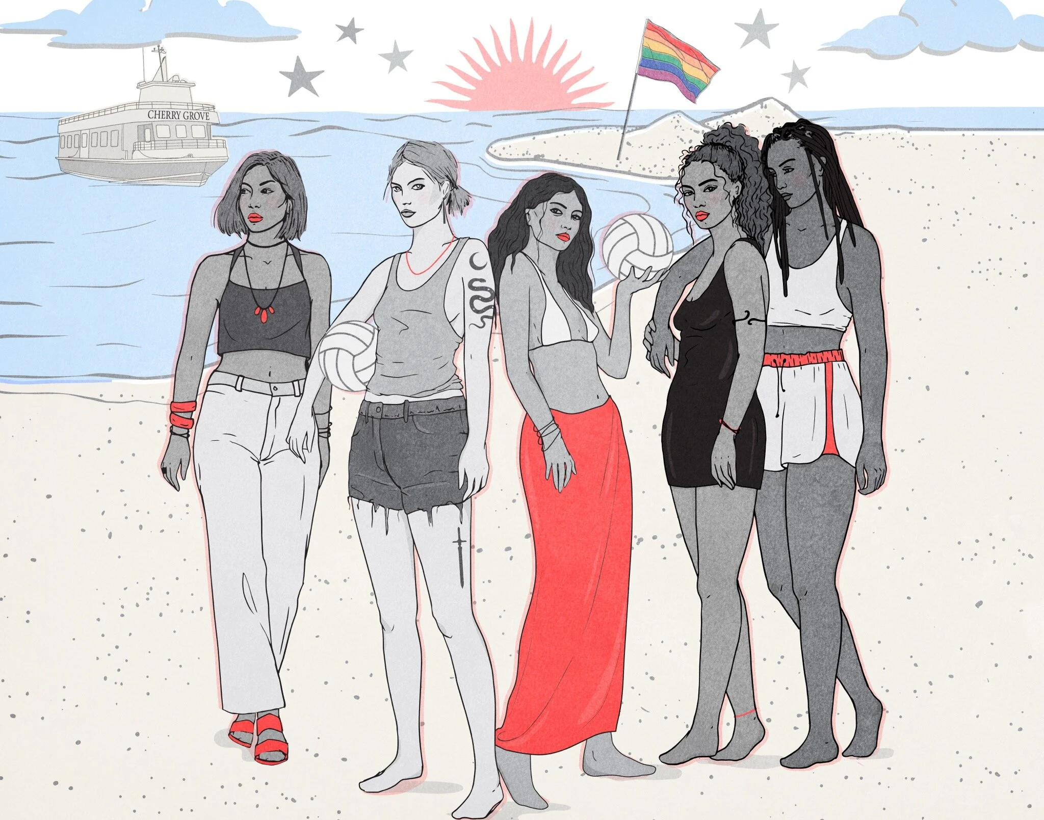 Girls On Jane season finale takes place at LezVolley