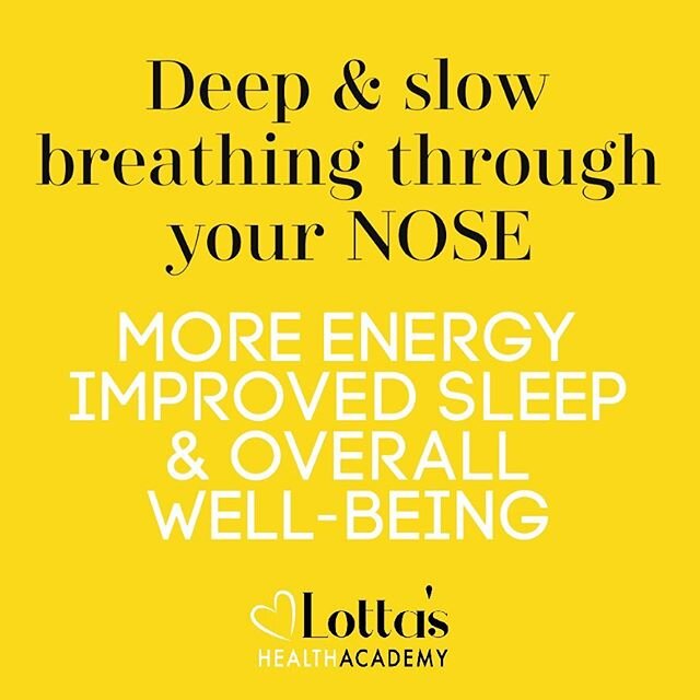 Looking to minimize stress? Implement deep breathing exercises is a great way to go about it 💛 try to breath through your nose as much as you can 🌼 Learn more about the importance of breathing on our stories today #stressmanagentwednesday .
.
.
.
.
