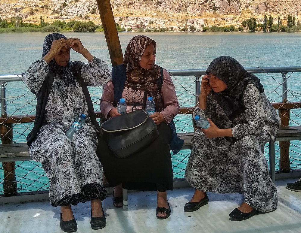 Three Women on the Boat