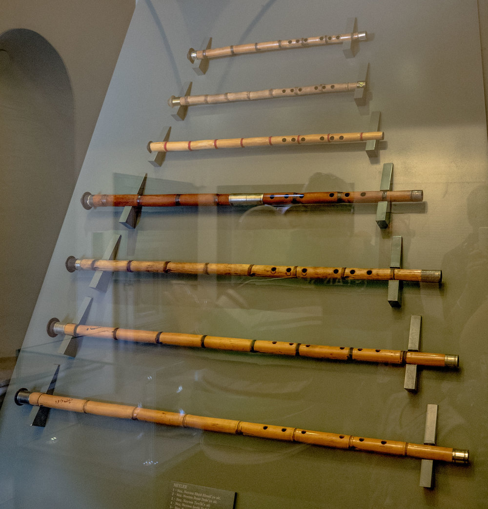 Ney Flutes on Display
