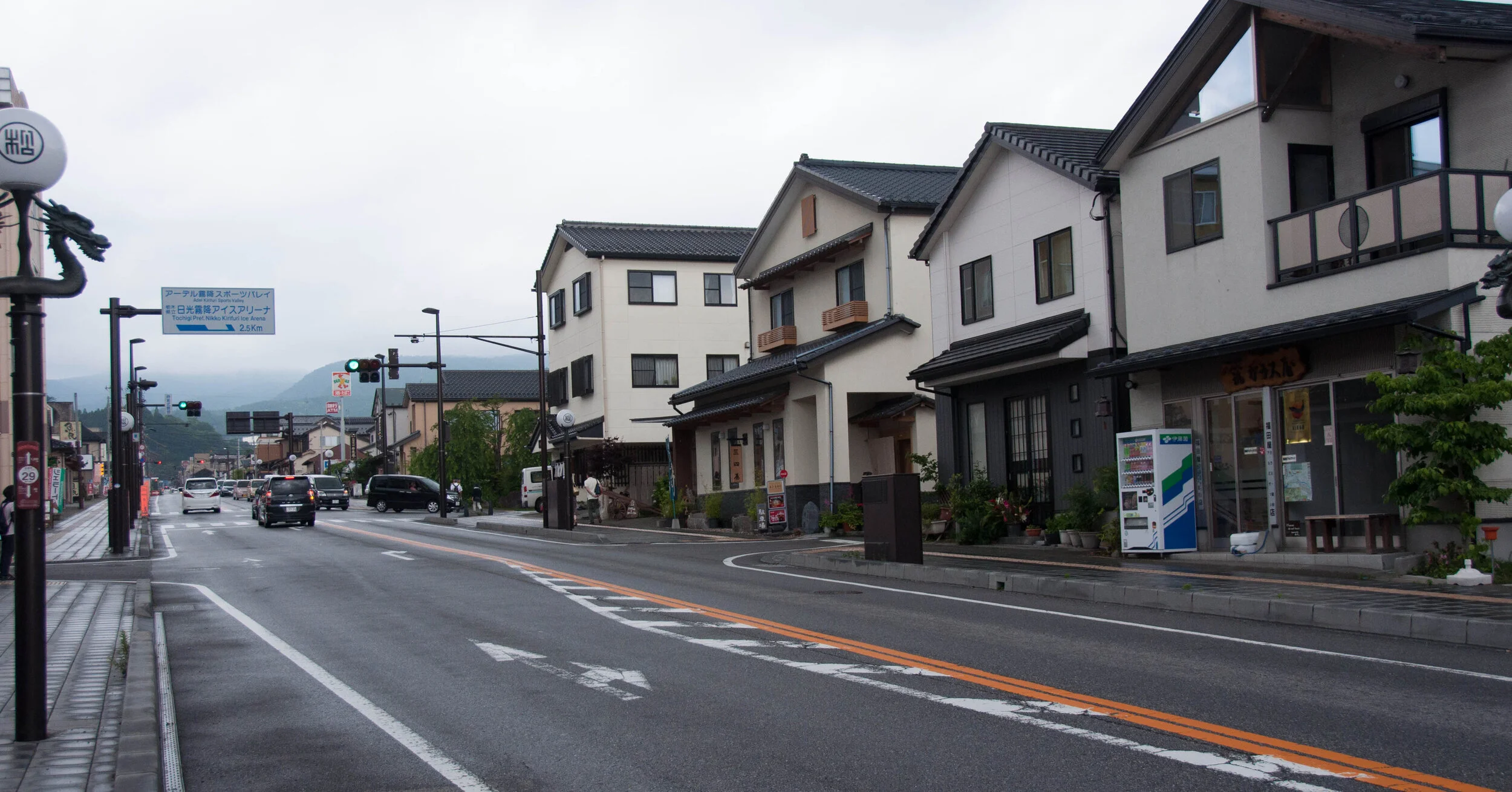 MAIN STREET IN NIKKO