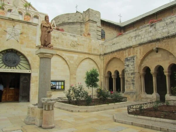 BETHLEHEM CHURCH OF NATIVITY COURTYARD