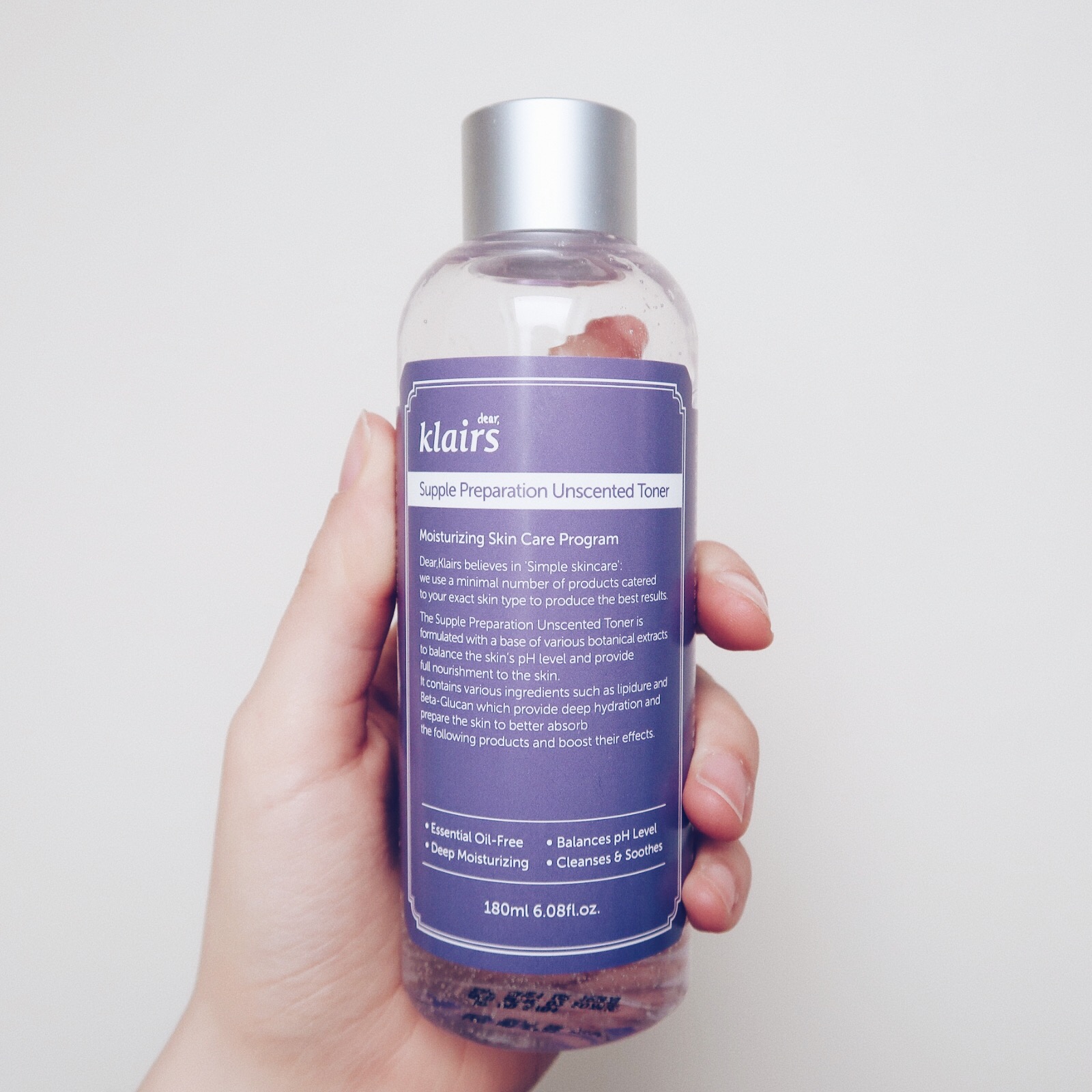 fusion Dokument slogan Klairs Supple Preparation Unscented Toner Review — Cate Crafter