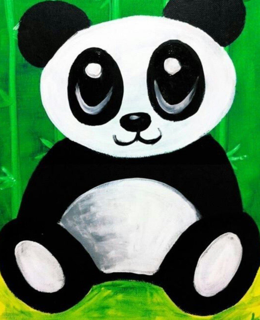 "Sweet Panda" ArtKidsy Paint Kit
